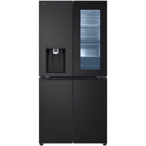 LG GMG861EPAE - Amerikaanse koelkast - Total No Frost InstaView® - Essence Mat Zwart Tweedehands