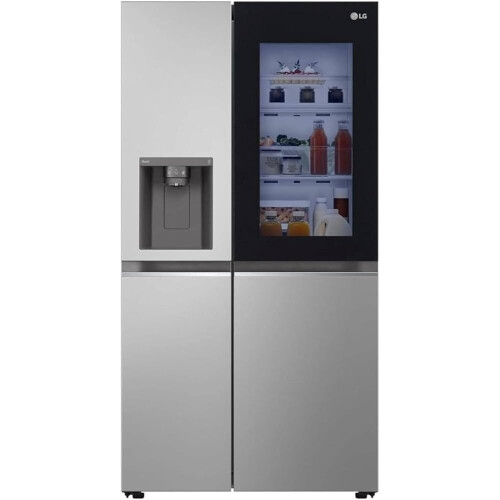 LG GSGV81PYLL - Amerikaanse koelkast - Door-in-door - 635 liter - Zilver Tweedehands