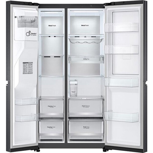 Lg Gsjv91mcae - Amerikaanse Koelkast - 179 Cm - 635l - No Frost - Zwart Rvs | Nieuw (outlet)