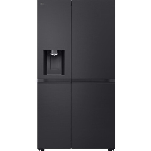 LG GSLE91EVAB - Amerikaanse Koelkast - Water- en ijsdispenser - Zwart Tweedehands