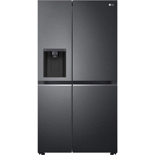 LG GSLV71MCTE - Amerikaanse Koelkast - 635L Water- & IJsdispenser - Zwart Tweedehands
