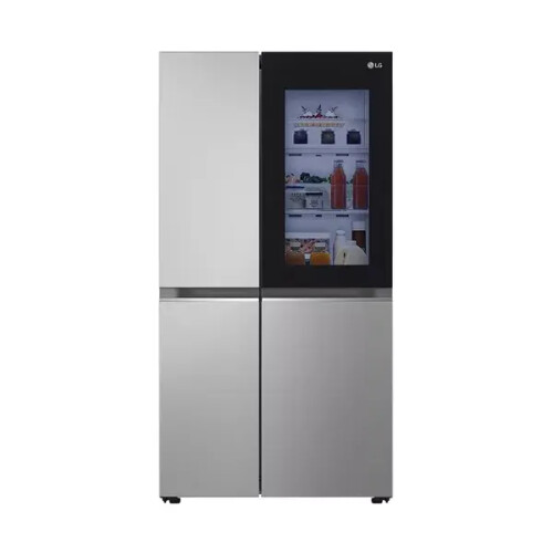 LG Gsvv80pyll - Amerikaanse Koelkast - 416L Koel 239L Vries - Zilver Tweedehands