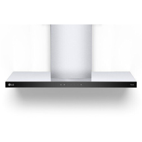 LG HCEZ3626S - Inbouwafzuigkap - 600 m³/uur A A C 70 dB - Zwart Roestvrijstaal Tweedehands