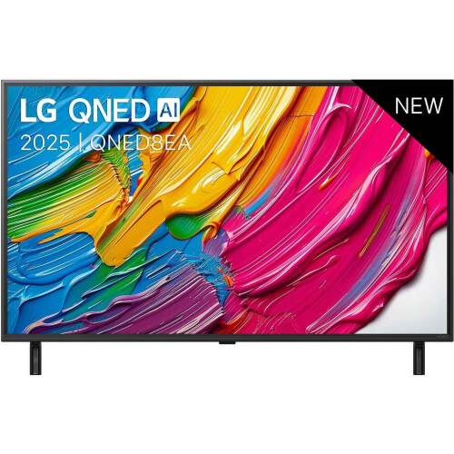 LG QNED8E (2025) - Ultra HD TV - 4K QNED-kleur - Zwart