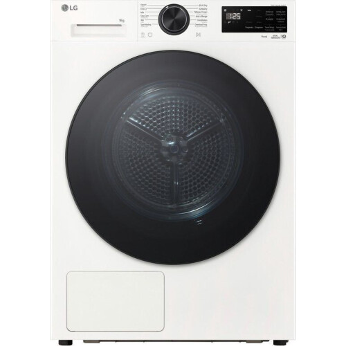 LG RHX5009TWB - Warmtepompdroger 9 kg - Dual Inverter Heat Pump Sensor Dry Zelfreinigende condensor - Energieklasse B Tweedehands
