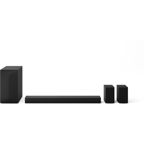 LG S60TR - Soundbar - 5.1-kanaals surroundgeluid met draadloze achterluidsprekers - 440W
