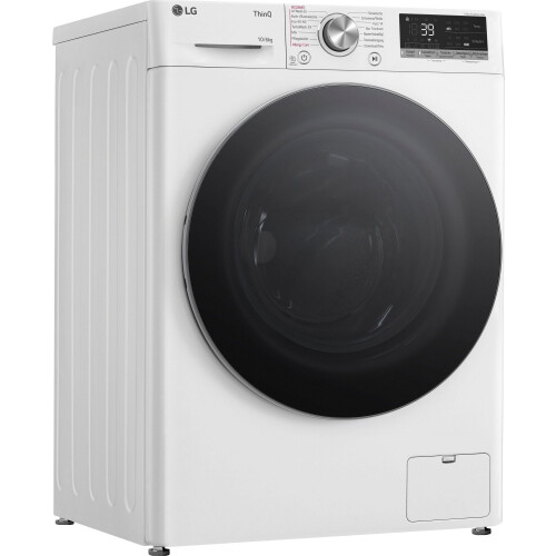 LG W4WR70X61 - Was-droogcombinatie 10 kg wassen 6 kg drogen - AI DD TurboWash 360°