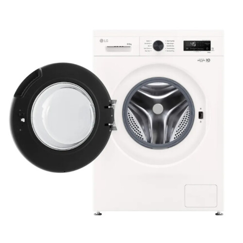 Lg W4x1085nwb - Was-droogcombinatie - 8 Kg Wassen - 5 Kg Drogen - 1400 Tpm - Steam & Thinq - Energieklasse E | Nieuw (outlet)