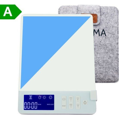 LIROMA® Daglichtlamp - Blauw en Wit licht - 10.000 LUX - Timer - Lichttherapie - Bureaulamp Tweedehands