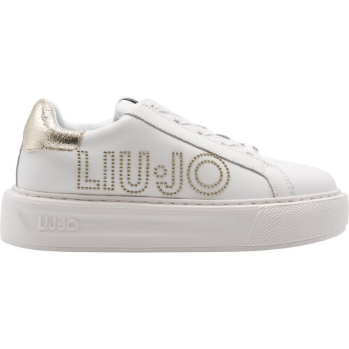 LIU-JO Kylie 05 - Dames Sneakers - Gouden details - Wit