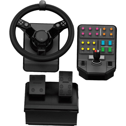 Logitech G Saitek - Farming Simulator Controller - Heavy Equipment - PC & Mac - Zwart Tweedehands