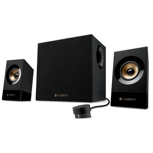 Logitech Z533 - 2.1 Speakers - Krachtig geluid - Zwart Tweedehands