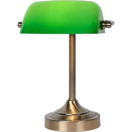 Lucide BANKER - Bureaulamp - 1xE14 - Kantelbaar - Brons Tweedehands