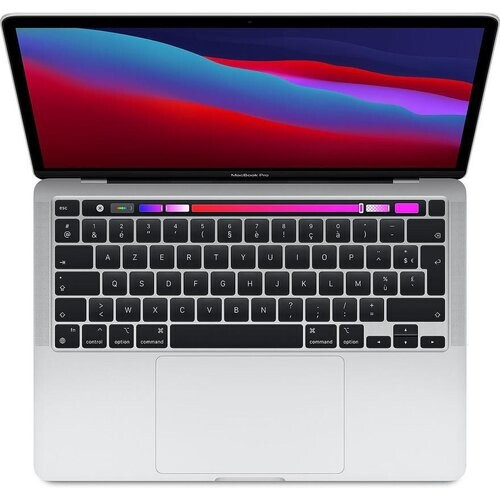 MacBook Pro 13.3" (2020) - Apple M1 met 8‐core CPU en 8-core GPU - 8GB RAM - SSD 256GB - QWERTY - Deens Tweedehands