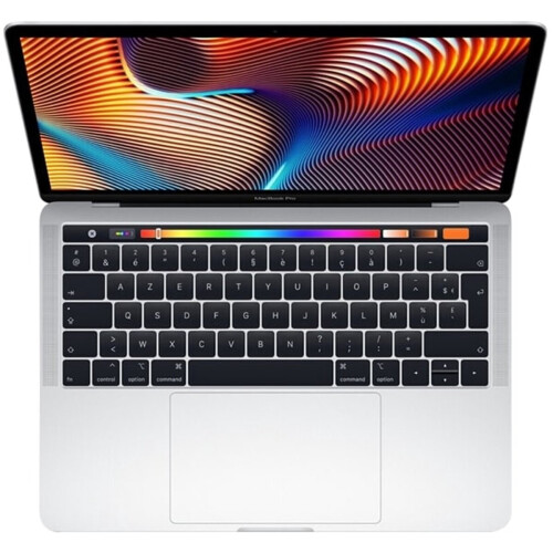 MacBook Pro Touch Bar 13" 2019 i7 2,8 Ghz 8 GB 256 GB SSD Zilver Tweedehands