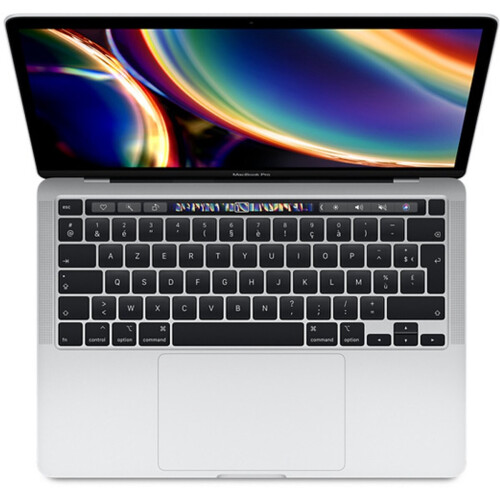 MacBook Pro Touch Bar 13" 2020 i7 1,7 Ghz 16 GB 256 GB SSD Zilver Tweedehands