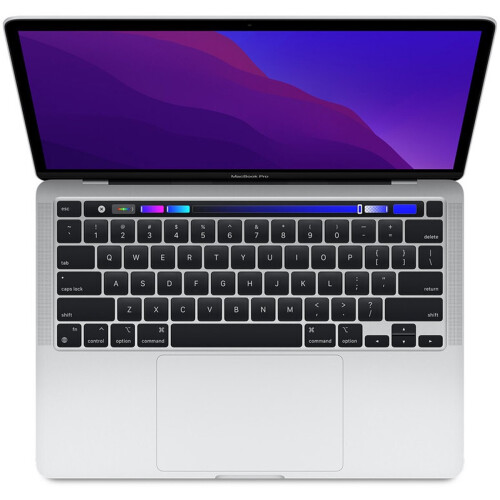 MacBook Pro Touch Bar 13" 2020 M1 3,2 Ghz 16 GB 1 TB SSD Zilver Tweedehands
