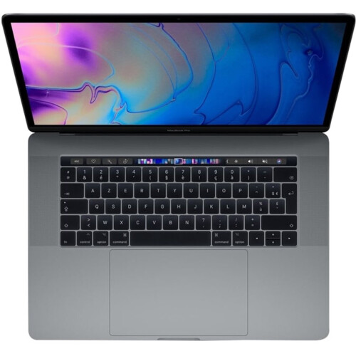 MacBook Pro Touch Bar 15" 2018 i9 2,9 GHz 32 GB 256 GB SSD Spacegrijs Tweedehands