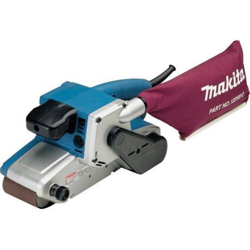 Makita 9920J - Bandschuurmachine 76x610mm 1010W - Rechthoekige zool Tweedehands