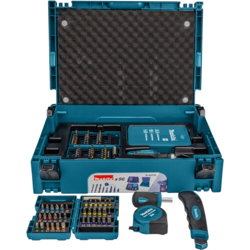 Makita B-49725 - Boor-/schroefbitset 96-dlg - Hout Steen Metaal