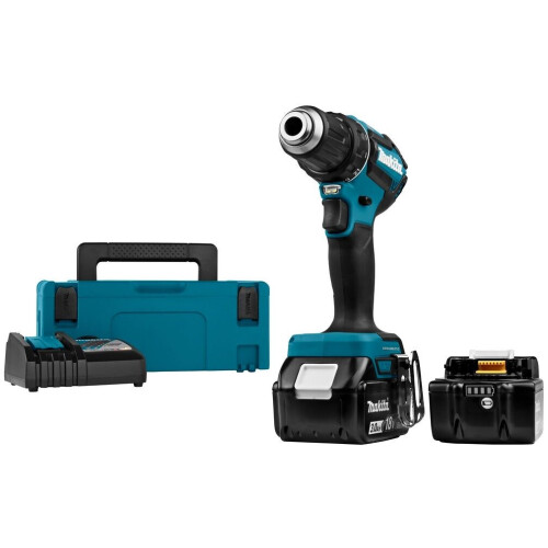 Makita DDF485RFJ - Boorschroefmachine - 18V - 2x 3Ah accu