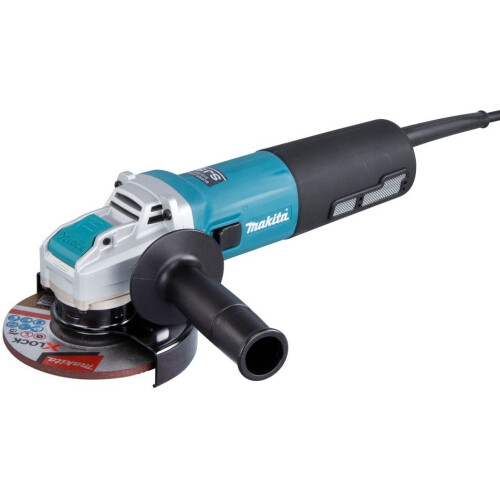 Makita GA5080RX02 - Haakse slijper 125 mm X-LOCK - 230 V - Blauw Tweedehands