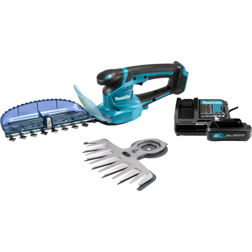 Makita UH201DWAX - Buxus-/grasschaar - 12 V - 20 cm messenlengte - Inclusief accu en lader Tweedehands