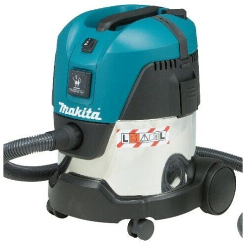 Makita VC2012L - Bouwstofzuiger - 15L RVS container - 1000W