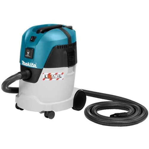 Makita VC2512L - Bouwstofzuiger - L-klasse - 25L capaciteit - 5m snoerlengte