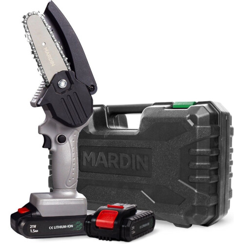 Mardin Mini Kettingzaag - Accu Kettingzaag - 2 Accu