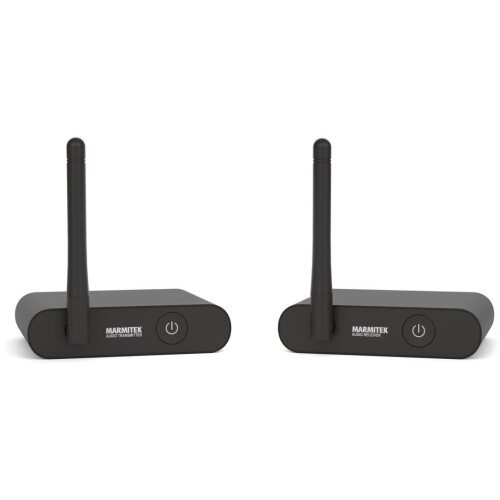 Marmitek Audio Anywhere 630 - Audio zender en ontvanger - Draadloze digitale audio-overdracht - Zwart