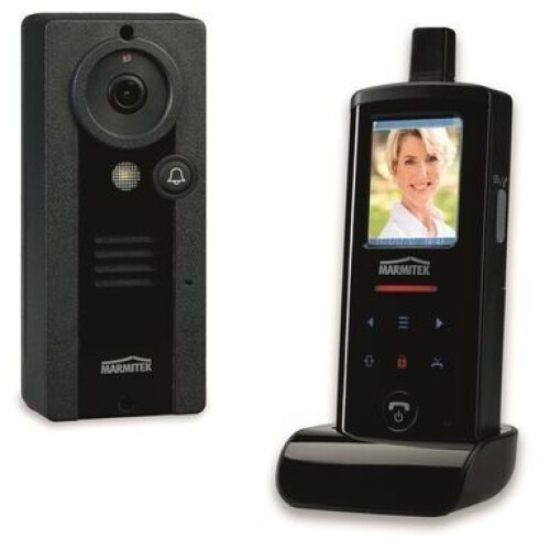 Marmitek Video Doorphone 210 - Smarthome Accessoire - Digitaal instelbare camerahoek en LED verlichting