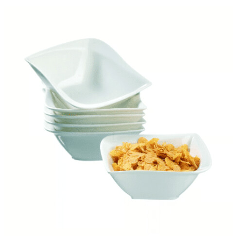 Mäser Mueslischalen 14 cm, porselein (14 cm, 0.30 l, 6 x)