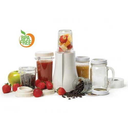 Mason Jar Personal Blender PB‑350 - Blender - Glazen Mason Jar bekers