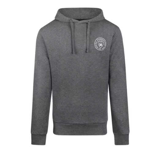 McGregor Graphic Hoodie - Regular Fit - 100% Katoen - Dark Grey Melange - Maat L