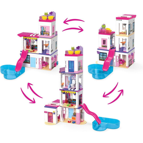 MEGA Barbie Dreamhouse - Constructiespeelgoed - 30+ verrassingen