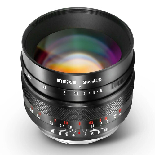 Meike MK-50mm F0.95 - Canon EF M-Mount Objectief - Handmatige scherpstelling - Metalen behuizing