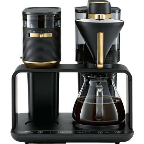 Melitta Epos 1024-04 - Koffiezetapparaat - Variabele maalgraadinstelling - Zwart/goud Tweedehands