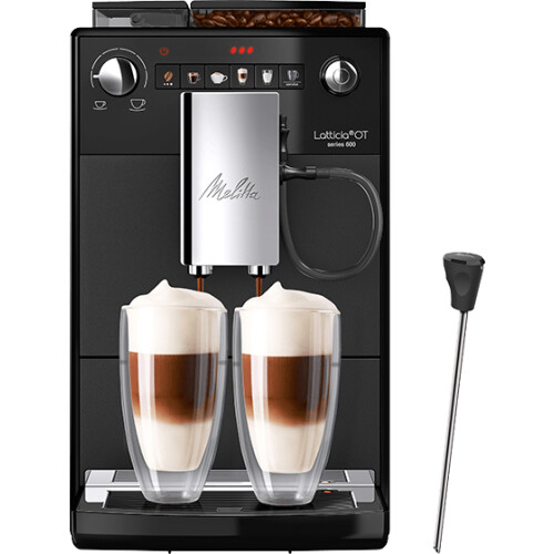 Melitta Latticia F300-103 - Koffiezetapparaat - Milklance LATTE Perfection System - Frosted Black