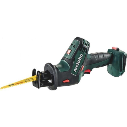 Metabo SSE 18 LTX - Reciprozaag - 18V Li-Ion zonder accu en lader - MetaLoc koffer