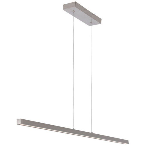 Mexlite Danske 2745ST - Hanglamp - Uitschuifbaar 20-125 cm - Zilver
