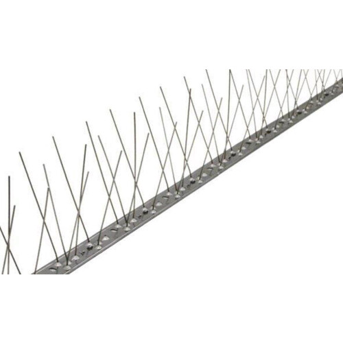 MIC313 - Meeuwenpinnen 66 pinnen 1 meter - RVS - Zilver