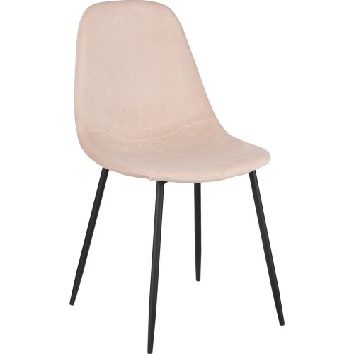 Mica Decorations Corby - Eetkamerstoel - Gerecycled polyester - Off white