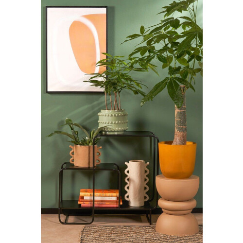 Mica Decorations Jules Wandkast - L70 x B30 x H76 cm - Metaal - Zwart