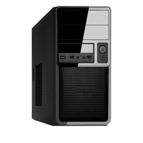 Micro ATX Behuizing TLC-3520, USB 3.0, 420W Voeding Tweedehands