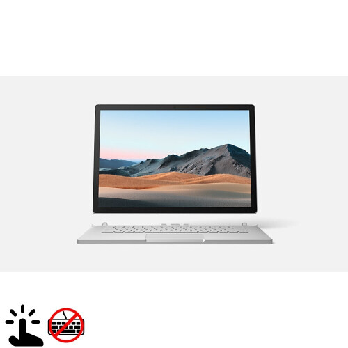 Microsoft Surface Book 3 (Zonder Toetsenbord) - Intel Core i7-10e Generatie - 15 inch - Touch - 16GB RAM - 256GB SSD - Windows 11 Home Tweedehands