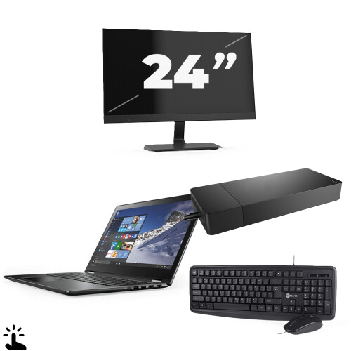 Microsoft Surface Laptop 4 - Intel Core i7-11e Generatie - 13 inch - Touch - 16GB RAM - 512GB SSD - Windows 11 Home + 1x 24 inch Monitor Tweedehands