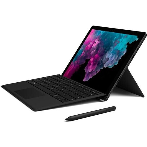 Microsoft Surface Pro 6 12" Core i7 1.9 GHz - SSD 256 GB - 8GB QWERTZ - Duits Tweedehands