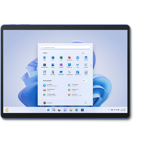 Microsoft Surface Pro 9 - 2-in-1 - Intel i5-1235U 8GB RAM 256GB opslag - Blauw Tweedehands