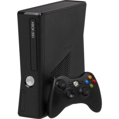 Microsoft Xbox 360 slim 250Go - Zwart Tweedehands